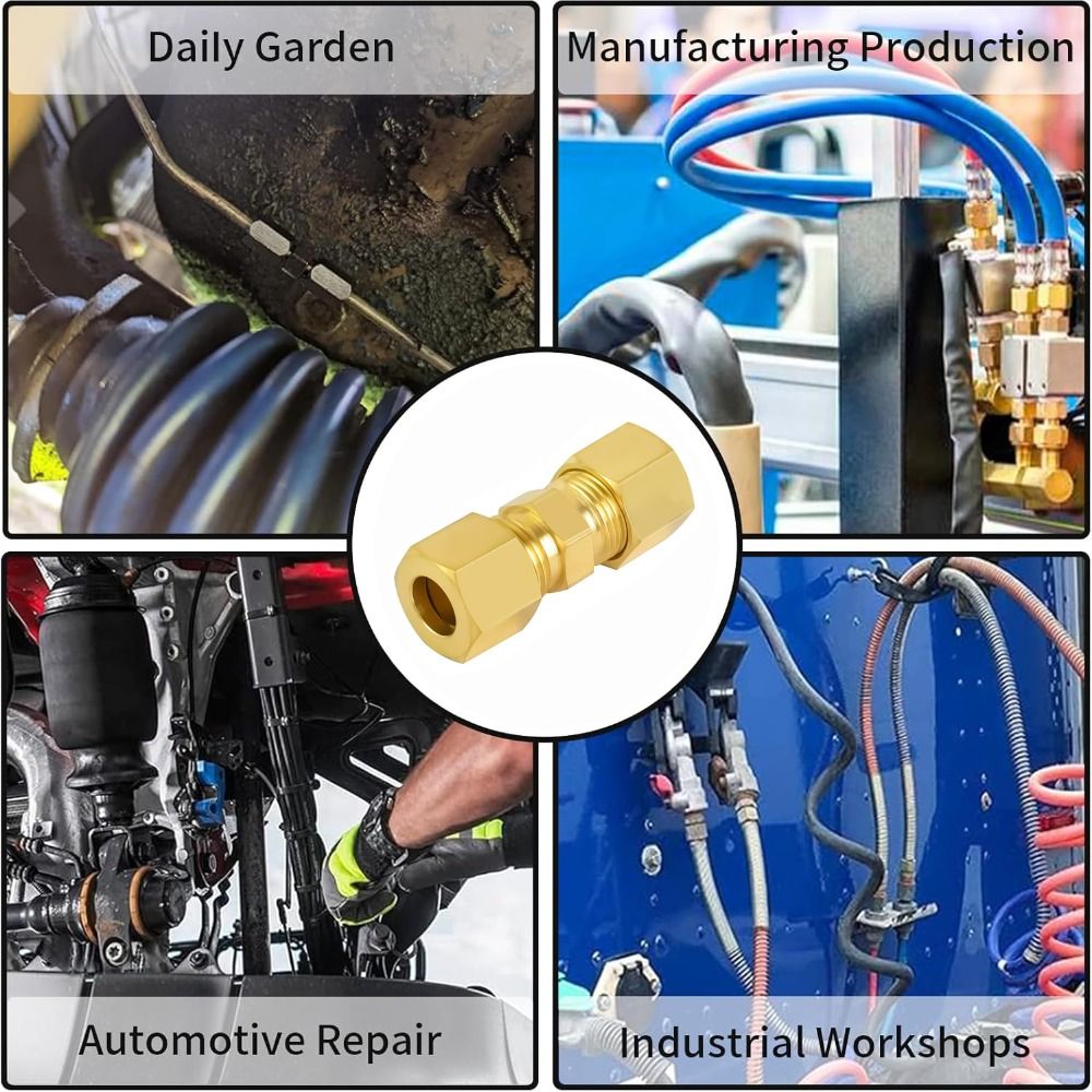 Adaptador de Latão com Conexão - Compression Fitting Brass avaliação e preço